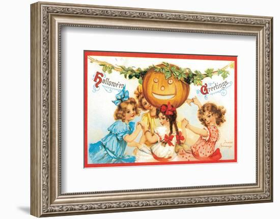 Halloween Greetings 2-Frances Brundage-Framed Art Print