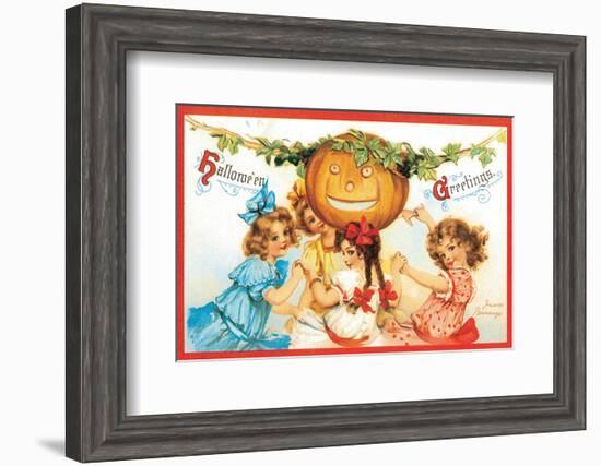 Halloween Greetings 2-Frances Brundage-Framed Art Print