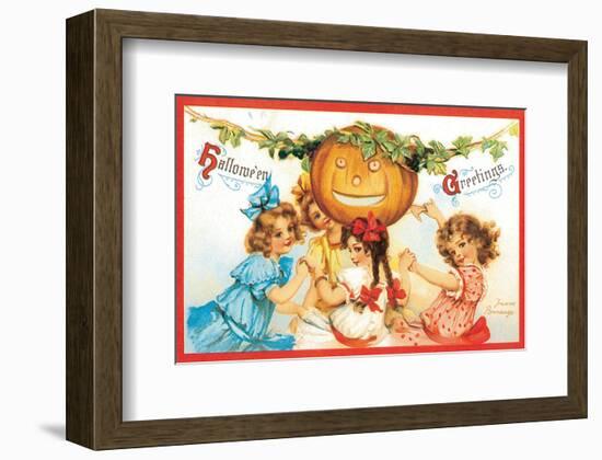 Halloween Greetings 2-Frances Brundage-Framed Art Print