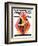 "Halloween Harlequin," Saturday Evening Post Cover, October 29, 1932-W. Wilkinson-Framed Giclee Print