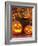 Halloween: Hollowed Out Pumpkins with Candles-Friedrich Strauss-Framed Photographic Print