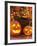 Halloween: Hollowed Out Pumpkins with Candles-Friedrich Strauss-Framed Photographic Print