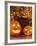 Halloween: Hollowed Out Pumpkins with Candles-Friedrich Strauss-Framed Photographic Print