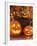 Halloween: Hollowed Out Pumpkins with Candles-Friedrich Strauss-Framed Photographic Print