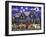 Halloween Hounted House-MAKIKO-Framed Giclee Print