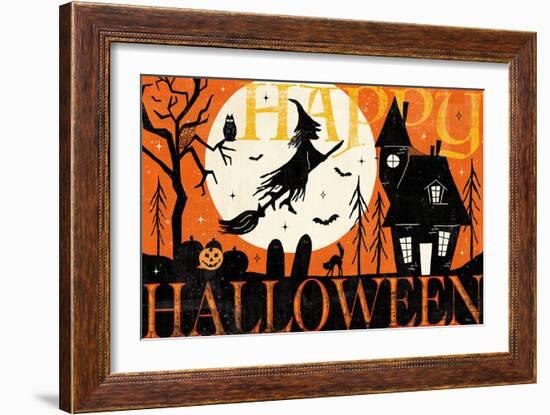 Halloween is Calling I-Veronique Charron-Framed Art Print