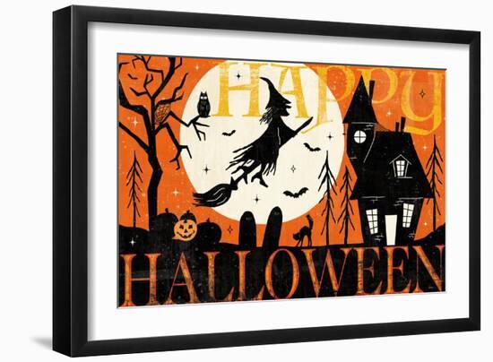 Halloween is Calling I-Veronique Charron-Framed Art Print