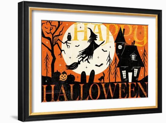 Halloween is Calling I-Veronique Charron-Framed Art Print