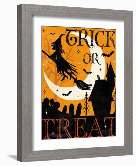 Halloween is Calling II-Veronique Charron-Framed Art Print