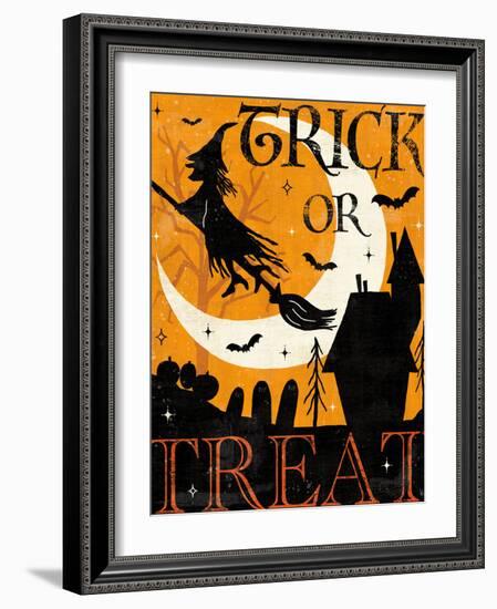 Halloween is Calling II-Veronique Charron-Framed Art Print