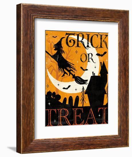 Halloween is Calling II-Veronique Charron-Framed Art Print