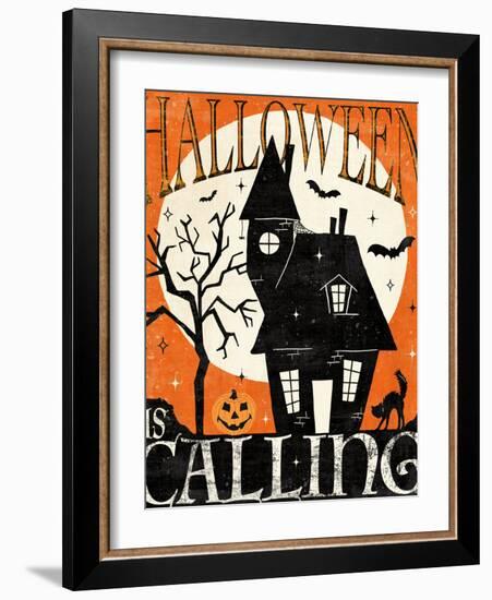 Halloween is Calling III-Veronique Charron-Framed Art Print