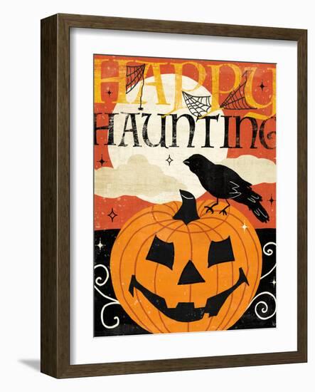 Halloween is Calling IV-Veronique Charron-Framed Art Print