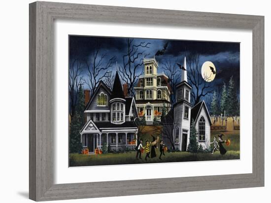 Halloween Kids-Debbi Wetzel-Framed Giclee Print