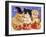 Halloween Kittens & Pumpkins-sylvia pimental-Framed Art Print