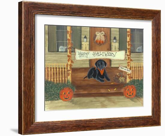 Halloween Lab-Tina Nichols-Framed Giclee Print