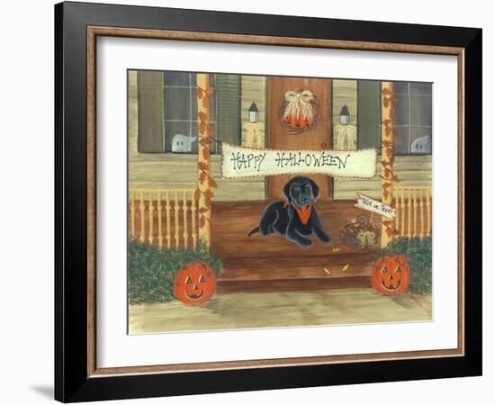 Halloween Lab-Tina Nichols-Framed Giclee Print