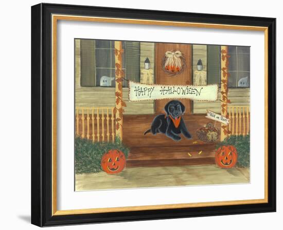 Halloween Lab-Tina Nichols-Framed Giclee Print