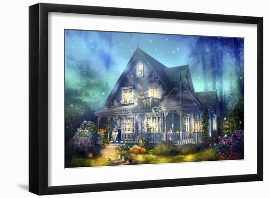 Halloween Lane-Joel Christopher Payne-Framed Giclee Print