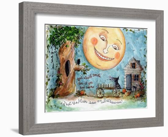 Halloween Moon-sylvia pimental-Framed Art Print