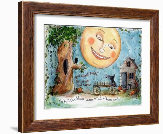 Halloween Moon-sylvia pimental-Framed Art Print