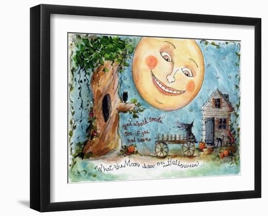 Halloween Moon-sylvia pimental-Framed Art Print