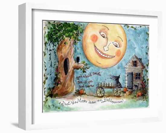 Halloween Moon-sylvia pimental-Framed Art Print