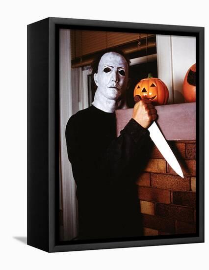 Halloween, Nick CAstle as Mike Myers, 1978-null-Framed Stretched Canvas