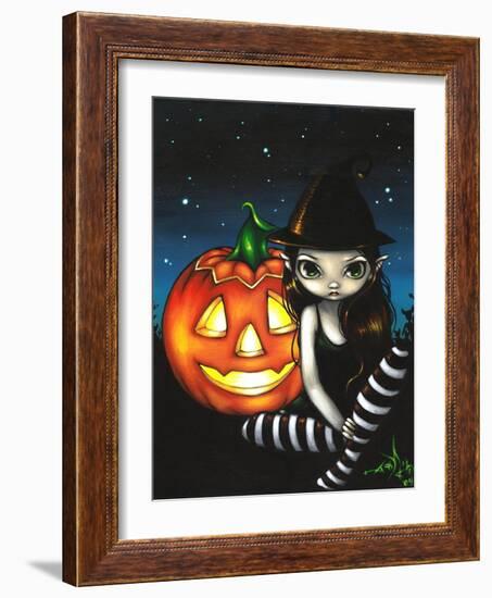 Halloween Night-Jasmine Becket-Griffith-Framed Art Print