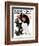 "Halloween" Saturday Evening Post Cover, October 23,1920-Norman Rockwell-Framed Giclee Print