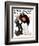 "Halloween" Saturday Evening Post Cover, October 23,1920-Norman Rockwell-Framed Giclee Print