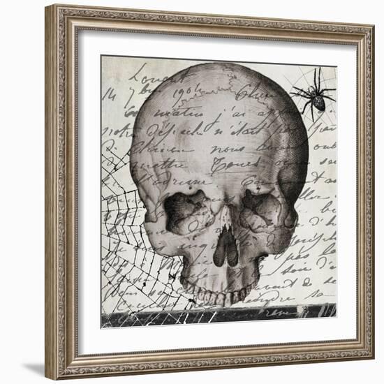 Halloween Skull-Color Bakery-Framed Giclee Print