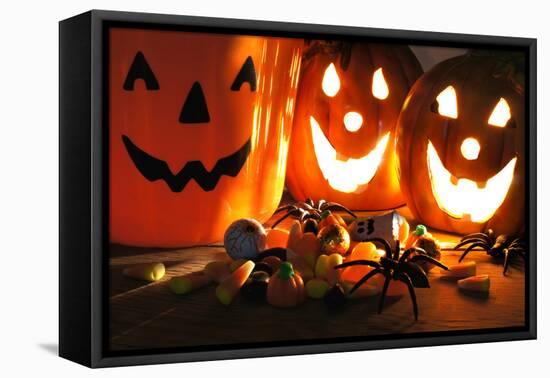 Halloween Treats-Jeni Foto-Framed Premier Image Canvas