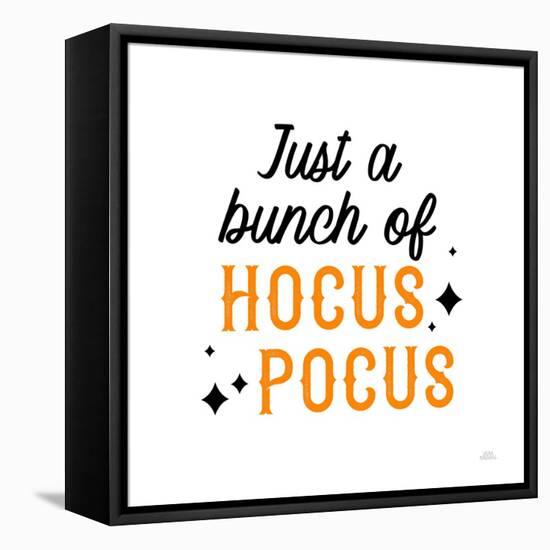 Halloween Typography III-Laura Marshall-Framed Stretched Canvas