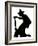 Halloween, Witch Silhouette-null-Framed Art Print