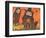 Halloween Witches & Spider-sylvia pimental-Framed Art Print