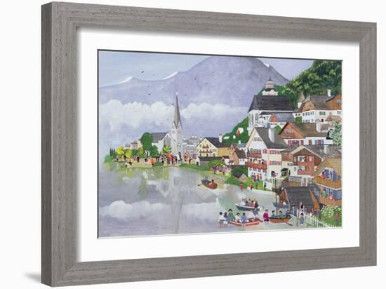 Hallstadt, Austria, 1995-Judy Joel-Framed Giclee Print