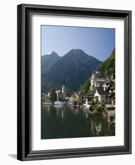 Hallstatt and Hallstatter See, Salzkammergut, Austria-Demetrio Carrasco-Framed Photographic Print