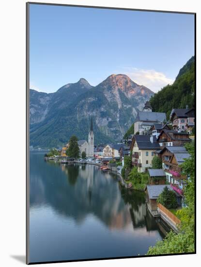 Hallstatt, Hallstattersee, Oberosterreich, Upper Austria, Austria-Doug Pearson-Mounted Photographic Print