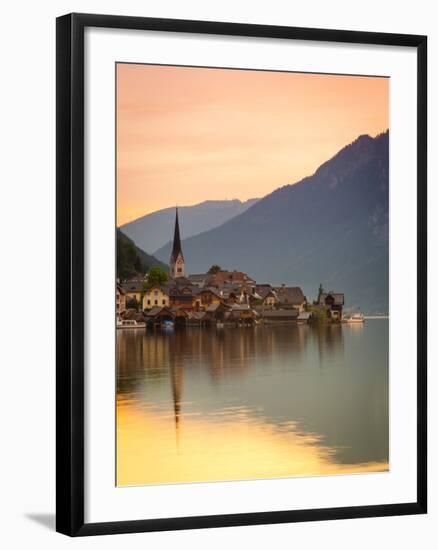 Hallstatt, Hallstattersee, Oberosterreich, Upper Austria, Austria-Doug Pearson-Framed Photographic Print