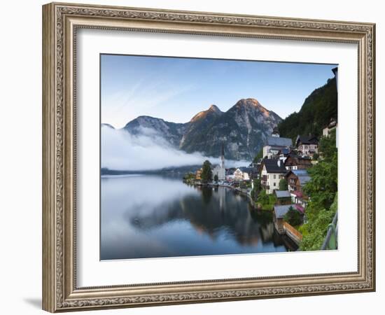 Hallstatt, Hallstattersee, Oberosterreich, Upper Austria, Austria-Doug Pearson-Framed Photographic Print