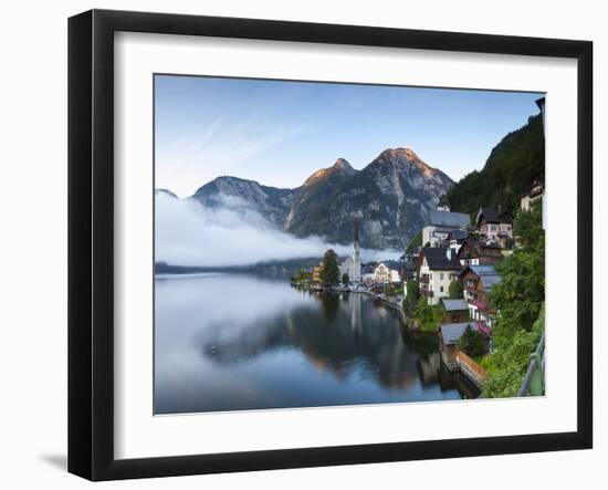 Hallstatt, Hallstattersee, Oberosterreich, Upper Austria, Austria-Doug Pearson-Framed Photographic Print