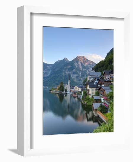 Hallstatt, Hallstattersee, Oberosterreich, Upper Austria, Austria-Doug Pearson-Framed Photographic Print