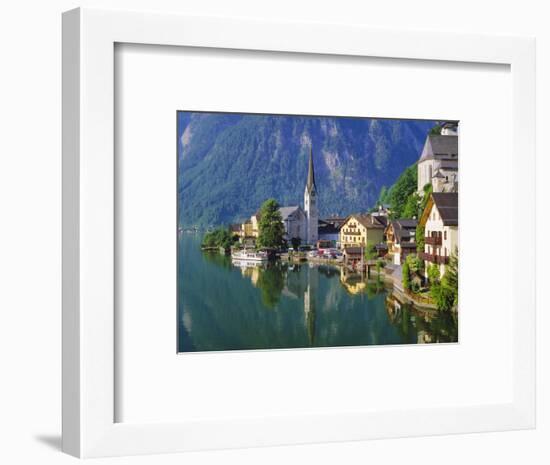 Hallstatt, Salzkammergut, Austria-Roy Rainford-Framed Photographic Print