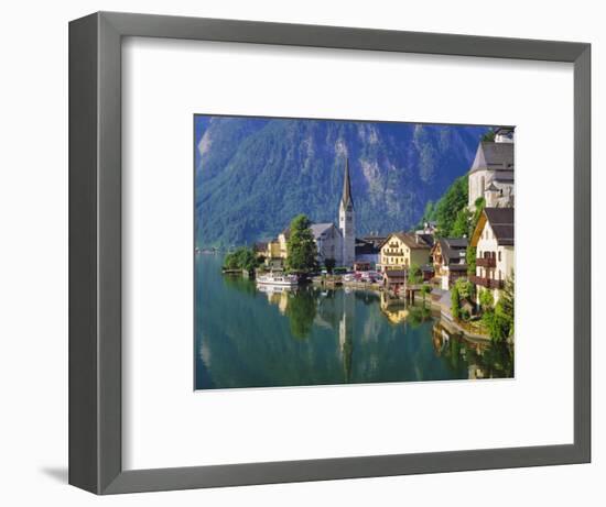 Hallstatt, Salzkammergut, Austria-Roy Rainford-Framed Photographic Print