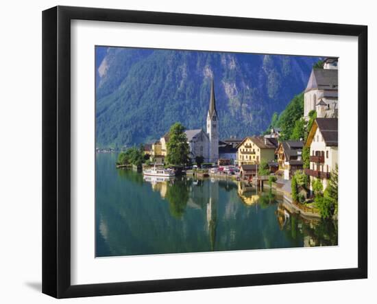 Hallstatt, Salzkammergut, Austria-Roy Rainford-Framed Photographic Print