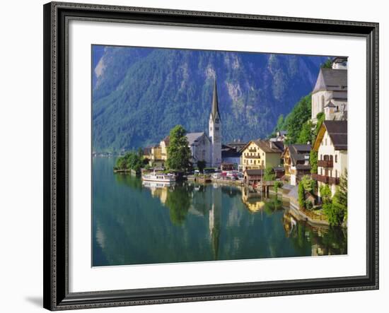 Hallstatt, Salzkammergut, Austria-Roy Rainford-Framed Photographic Print