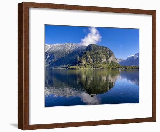 Hallstatter Lake, Salzkammergut, Austria, Europe-P. Widmann-Framed Photographic Print