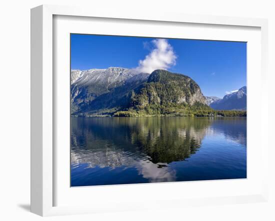 Hallstatter Lake, Salzkammergut, Austria, Europe-P. Widmann-Framed Photographic Print