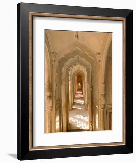 Hallway of The Palace of the Winds, India-Walter Bibikow-Framed Photographic Print